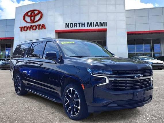 CHEVROLET SUBURBAN 2021 1GNSKEKD8MR328923 image