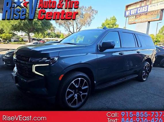 CHEVROLET SUBURBAN 2021 1GNSCEKDXMR338415 image