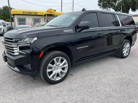 CHEVROLET SUBURBAN 2021 1GNSCGKL0MR200255 image