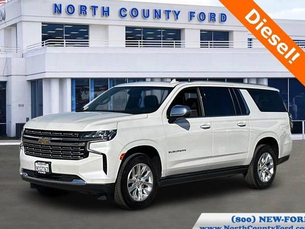 CHEVROLET SUBURBAN 2021 1GNSKFKT6MR293487 image