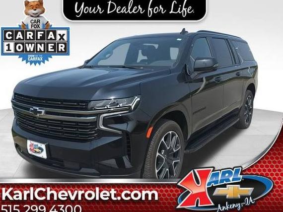 CHEVROLET SUBURBAN 2021 1GNSKEKD8MR300345 image