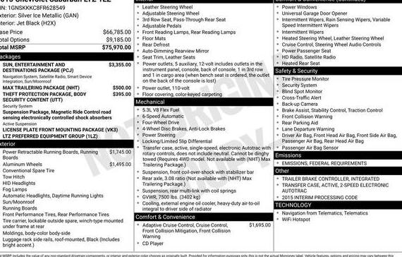 CHEVROLET SUBURBAN 2015 1GNSKKKC8FR628549 image