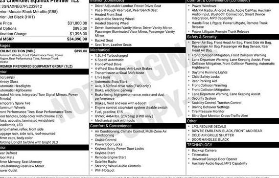 CHEVROLET EQUINOX 2023 3GNAXNEG7PL232912 image CHEVROLET EQUINOX 2023 3GNAXNEG7PL232912 image