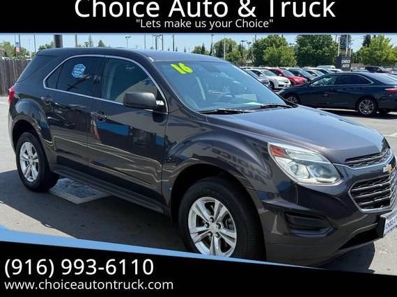 CHEVROLET EQUINOX 2016 2GNALBEK0G6315715 image