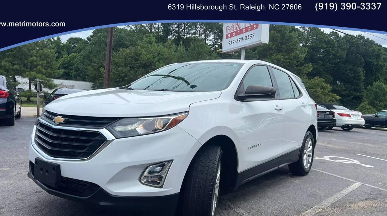 CHEVROLET EQUINOX 2018 2GNAXREV8J6120833 image