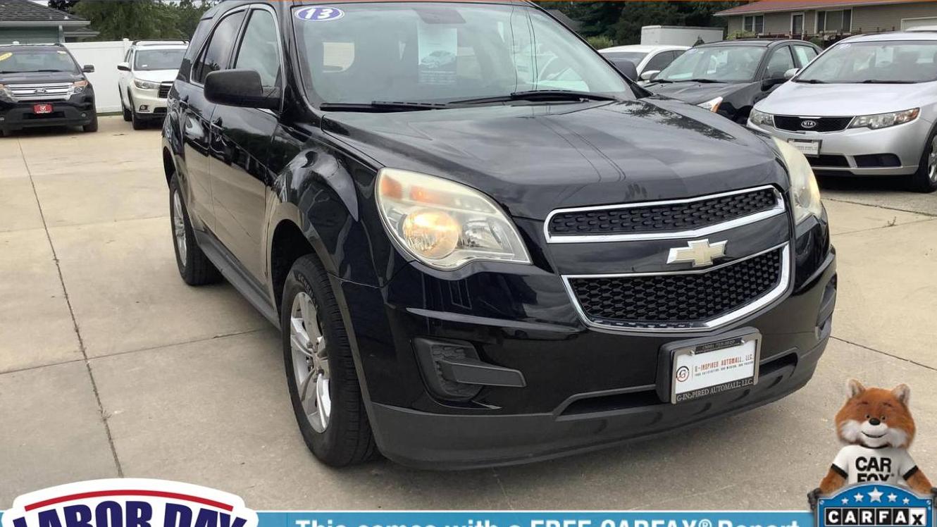 CHEVROLET EQUINOX 2013 2GNALBEK1D6302631 image