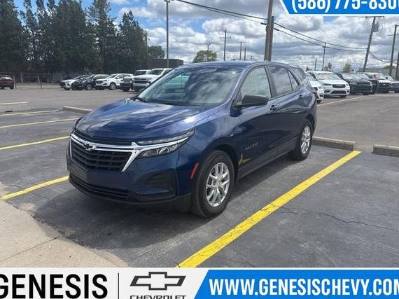 CHEVROLET EQUINOX 2022 3GNAXHEV8NS153669 image