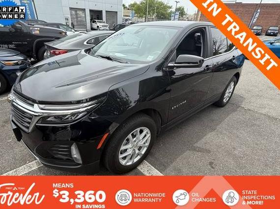 CHEVROLET EQUINOX 2022 3GNAXUEV3NL283443 image
