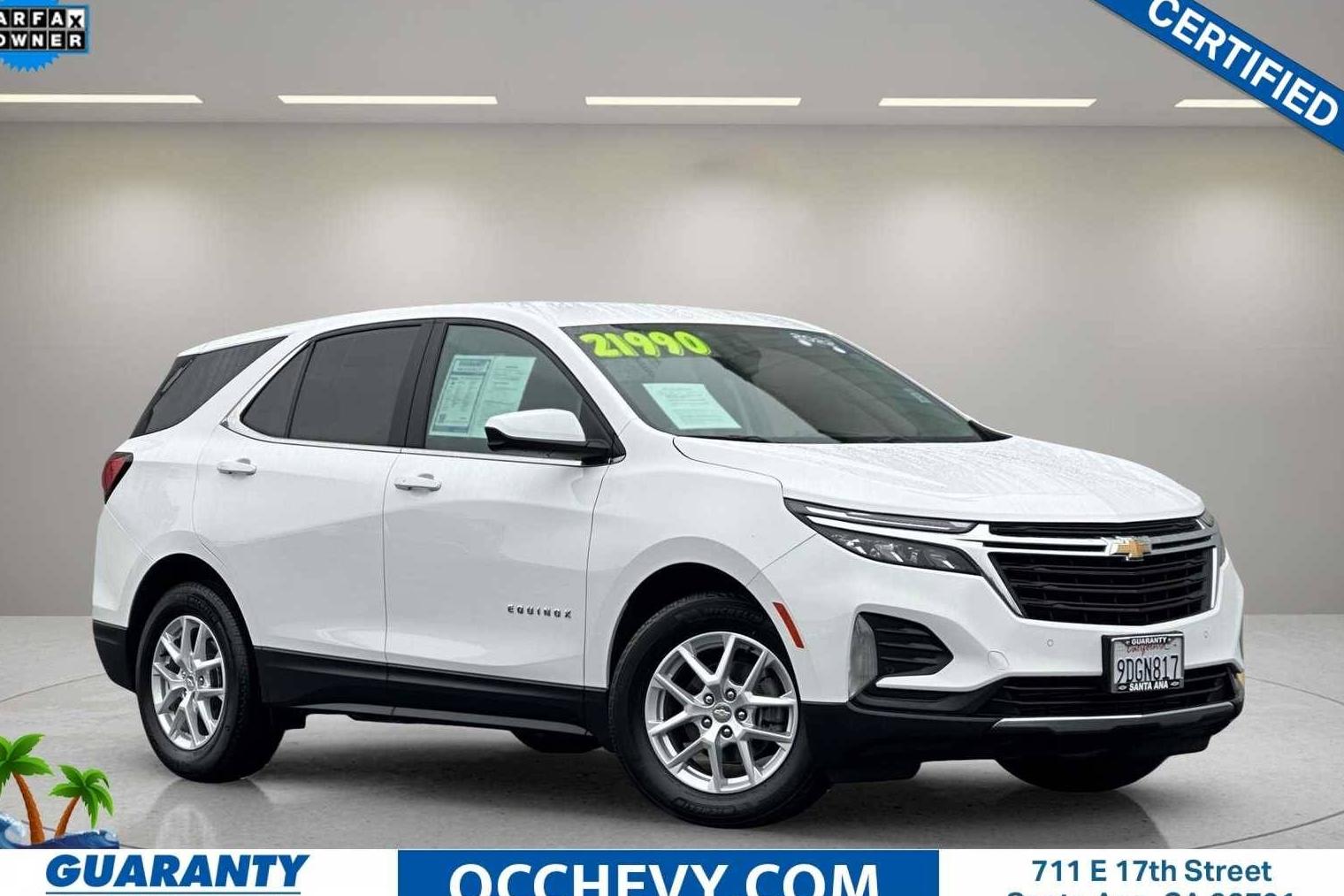 CHEVROLET EQUINOX 2022 3GNAXKEV2NL258313 image