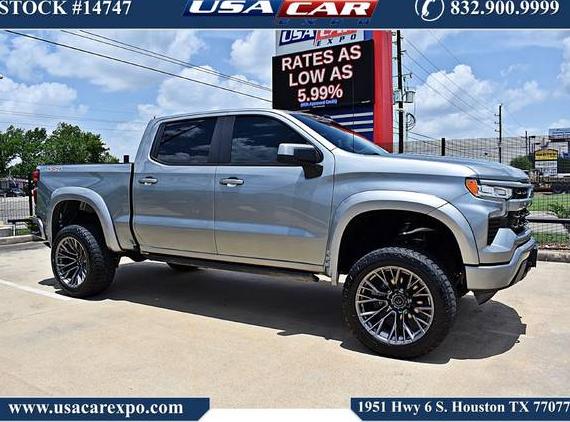 CHEVROLET SILVERADO 2023 2GCUDDED3P1122374 image