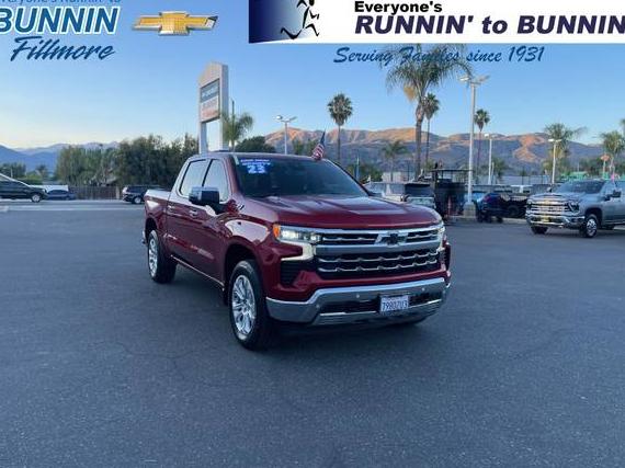 CHEVROLET SILVERADO 2023 1GCUDGE85PZ273552 image