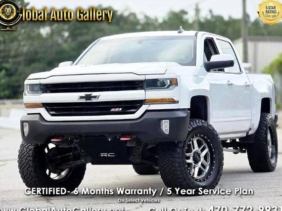 CHEVROLET SILVERADO 2018 3GCUKREC6JG504665 image