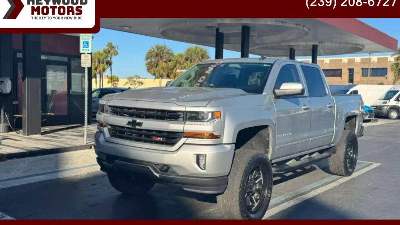 CHEVROLET SILVERADO 2018 3GCUKREC5JG257039 image