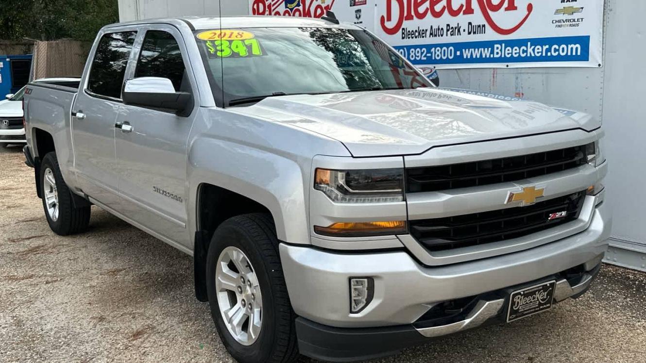 CHEVROLET SILVERADO 2018 3GCUKREC3JG530690 image