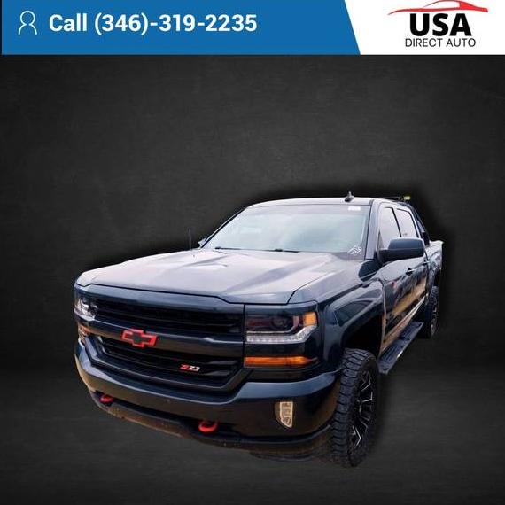 CHEVROLET SILVERADO 2018 3GCUKREC0JG483201 image