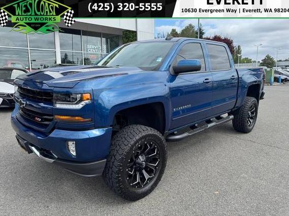 CHEVROLET SILVERADO 2018 3GCUKREC1JG511569 image