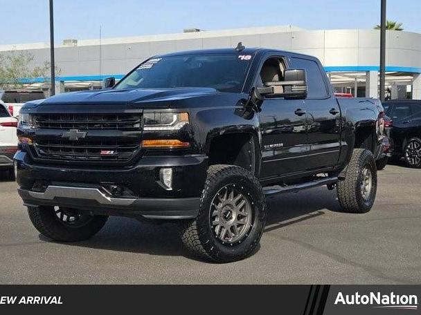 CHEVROLET SILVERADO 2018 3GCUKREC8JG480787 image