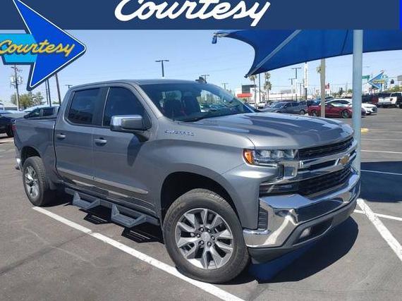 CHEVROLET SILVERADO 2021 1GCPWCET7MZ370977 image