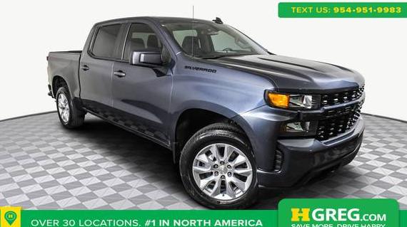 CHEVROLET SILVERADO 2021 1GCPYBEK1MZ385227 image