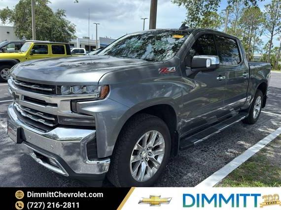 CHEVROLET SILVERADO 2021 1GCUYGED6MZ215527 image