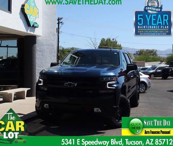 CHEVROLET SILVERADO 2021 1GCPYFED1MZ166745 image