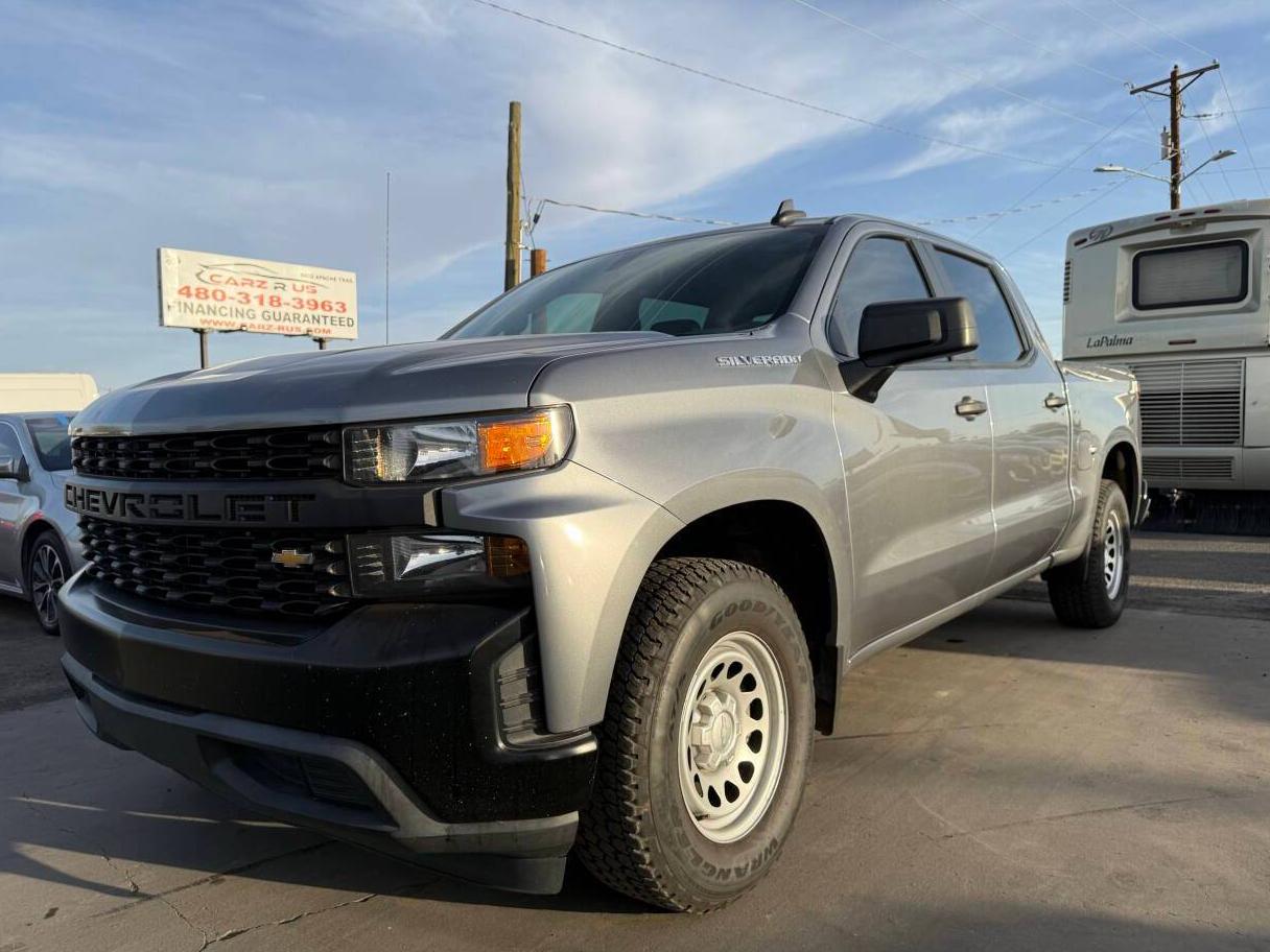 CHEVROLET SILVERADO 2021 1GCPWAEF7MZ215506 image