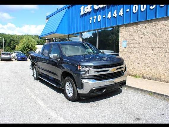 CHEVROLET SILVERADO 2021 1GCPYDEK1MZ206180 image