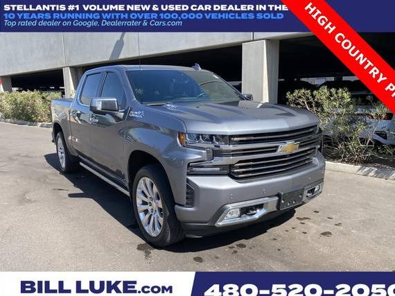 CHEVROLET SILVERADO 2021 1GCUYHET6MZ156122 image