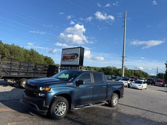 CHEVROLET SILVERADO 2021 3GCUYAEF4MG250100 image