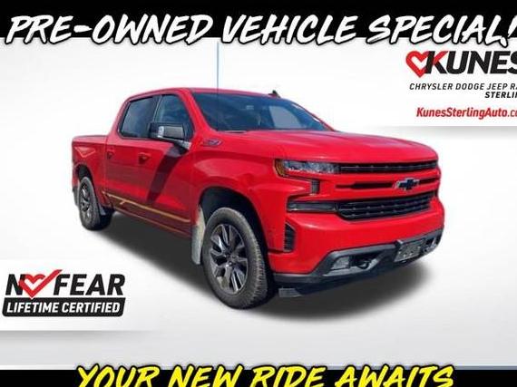 CHEVROLET SILVERADO 2021 1GCUYEED1MZ133144 image