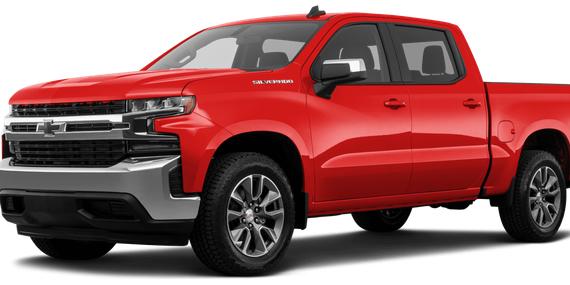 CHEVROLET SILVERADO 2021 1GCPYBEK4MZ168271 image
