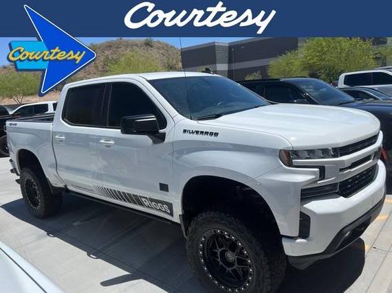 CHEVROLET SILVERADO 2021 1GCUYEED0MZ389663 image