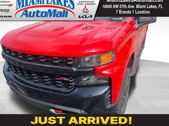 CHEVROLET SILVERADO 2021 1GCPYCEF2MZ244384 image