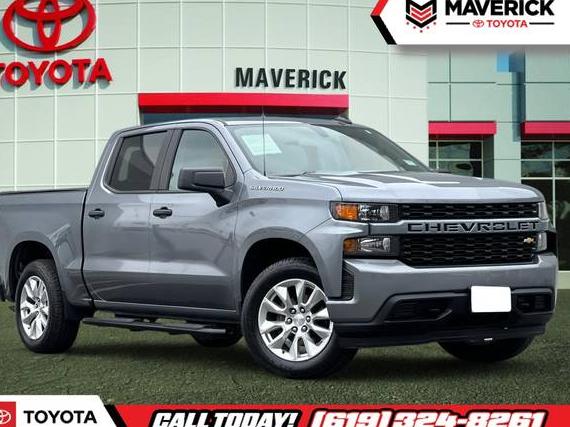 CHEVROLET SILVERADO 2021 1GCPWBEK4MZ245825 image