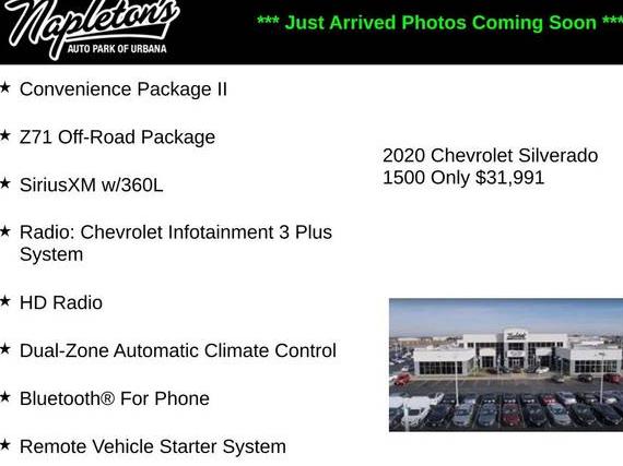 CHEVROLET SILVERADO 2020 3GCUYDED8LG238739 image