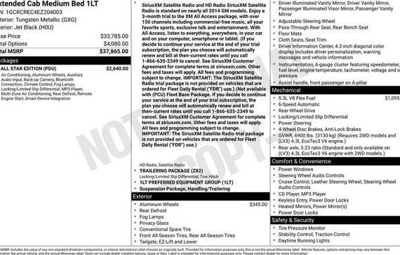 CHEVROLET SILVERADO 2014 1GCRCREC4EZ204003 image