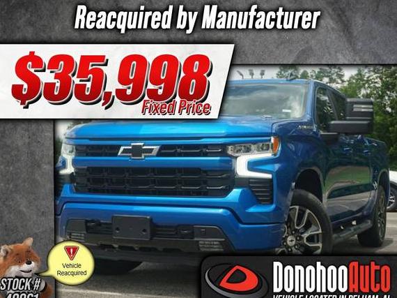 CHEVROLET SILVERADO 2022 3GCUADET4NG584284 image
