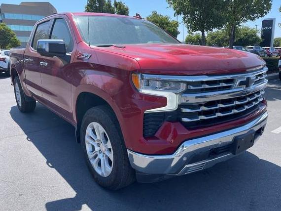 CHEVROLET SILVERADO 2022 1GCUDGET0NZ561657 image