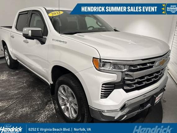 CHEVROLET SILVERADO 2022 1GCUDGET6NZ540411 image