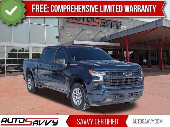 CHEVROLET SILVERADO 2022 3GCUDEED1NG620681 image