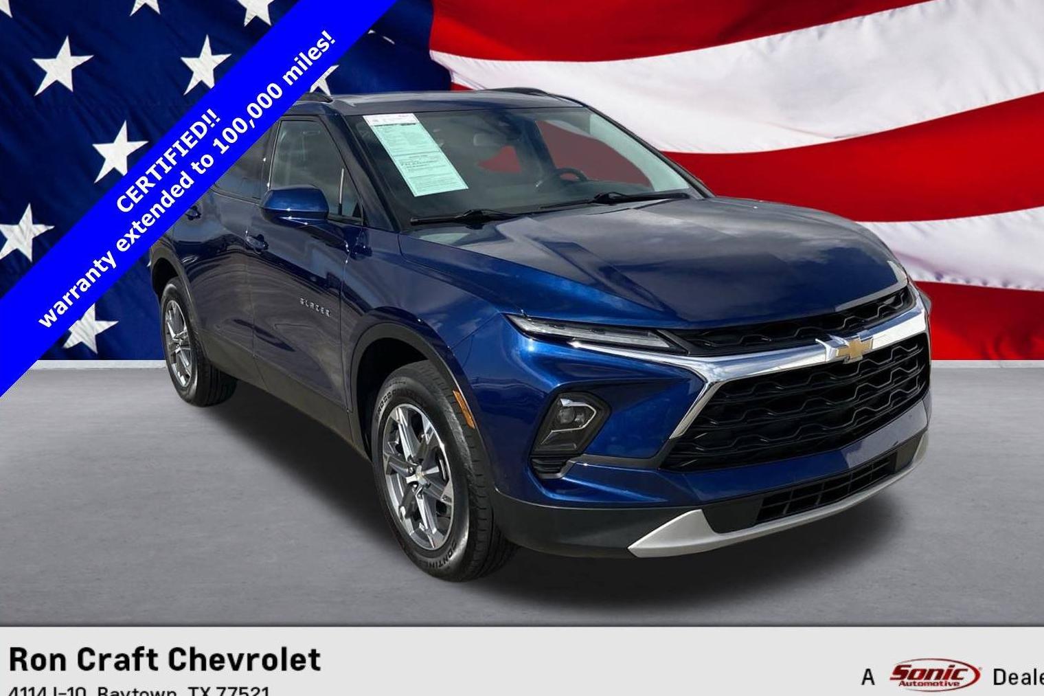 CHEVROLET BLAZER 2023 3GNKBCR45PS125354 image