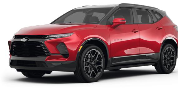 CHEVROLET BLAZER 2023 3GNKBKRS4PS168608 image