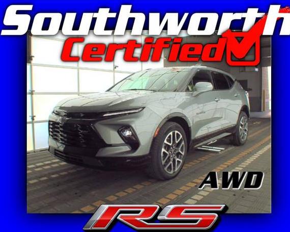 CHEVROLET BLAZER 2023 3GNKBKRS4PS178331 image