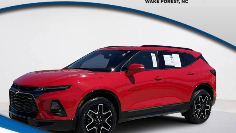 CHEVROLET BLAZER 2019 3GNKBERS1KS688467 image