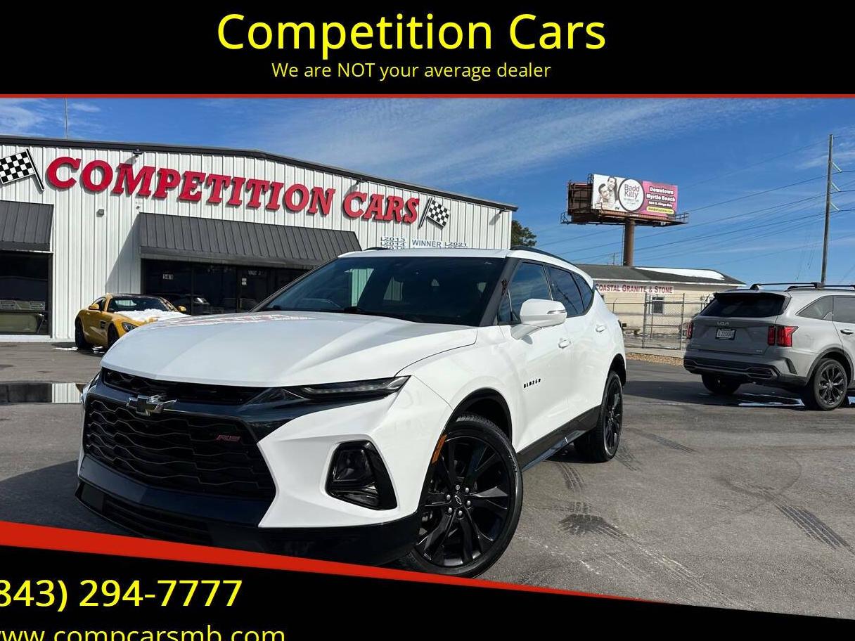 CHEVROLET BLAZER 2019 3GNKBJRS2KS638931 image