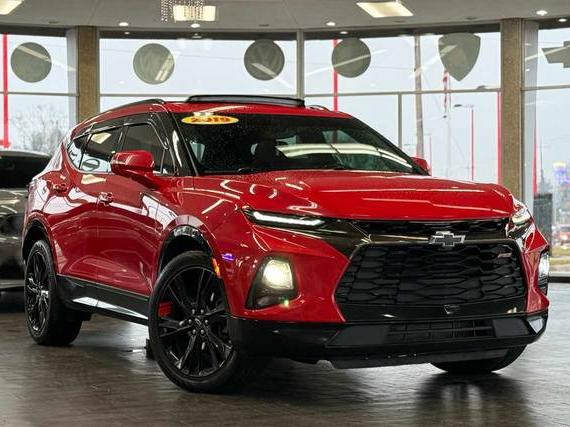 CHEVROLET BLAZER 2019 3GNKBJRS4KS609852 image CHEVROLET BLAZER 2019 3GNKBJRS4KS609852 image