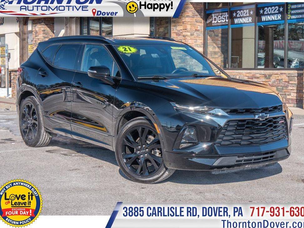 CHEVROLET BLAZER 2021 3GNKBKRS1MS570453 image