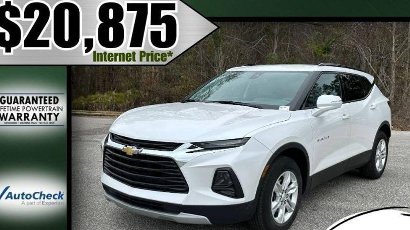 CHEVROLET BLAZER 2021 3GNKBCRS6MS519018 image