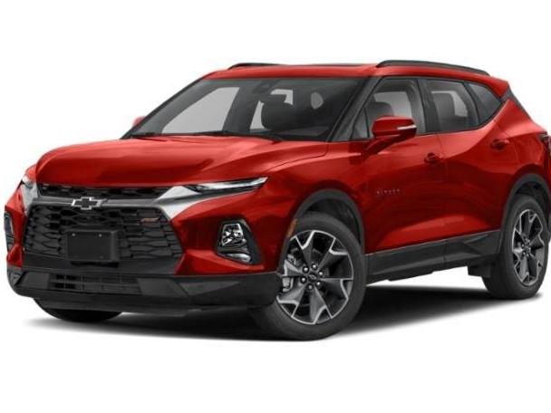 CHEVROLET BLAZER 2021 3GNKBERS2MS582838 image