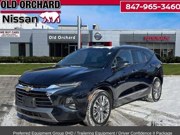 CHEVROLET BLAZER 2021 3GNKBLRS4MS521849 image